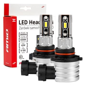 slomart AMiO H-mini HB3/HIR1 9011/H10 LED Avtomobilske žarnice 6500K Canbus
