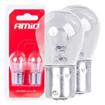 slomart AMiO Halogenske žarnice P21/5W BAY15d, 12V, 2 kos