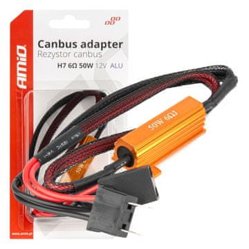 slomart AMiO CANBUS uporovni upor za LED žarnice H7, 50W