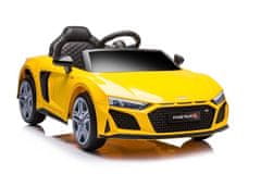 AUTONA Otroški akumulatorski avto Audi R8 Lift A300, rumen