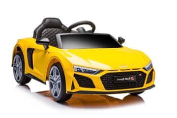 AUTONA Otroški akumulatorski avto Audi R8 Lift A300, rumen