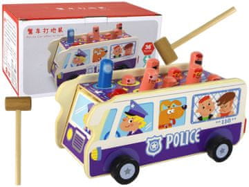 shumee Lesena arkadna igra Dodgeball Policijski avtobus