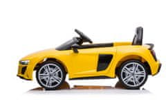AUTONA Otroški akumulatorski avto Audi R8 Lift A300, rumen