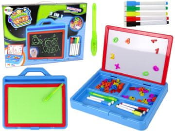 slomart Tablica za risanje Glowing Paint 2v1, magnetna