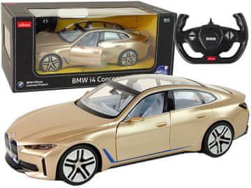 Bmw RASTAR BMW i4 RC avto, zlati, 1:14