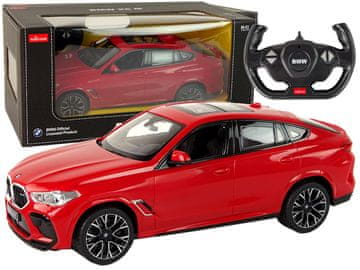 shumee Avtomobil na daljinsko upravljanje BMW X6 M 1:14 Rastar rdeč