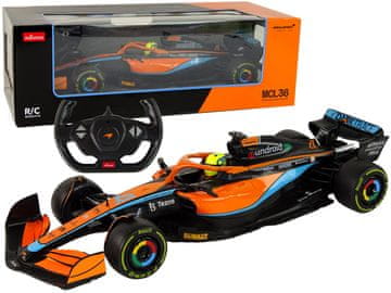 slomart RASTAR McLaren F1 RC avto 1:12, oranžen