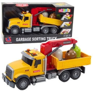 slomart Kiper za sortiranje smeti LEAN TOYS s svetlom in zvokom