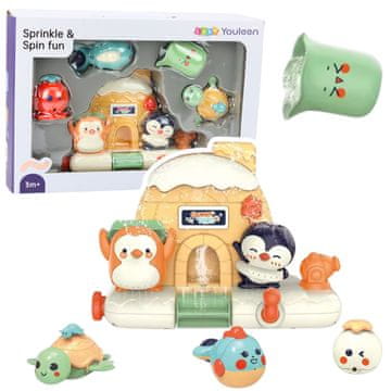 slomart Interaktivni set za kopanje LEAN TOYS z morskimi živalmi