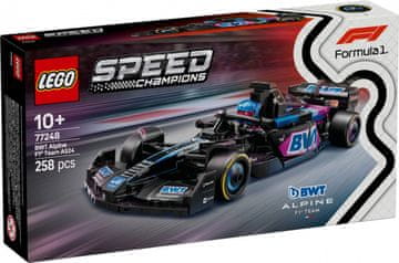 SPEED LEGO Speed Champions 77248 "BWT Alpine Team F1 A524 bolid" - Luksuzni dirkalnik za zbiratelje