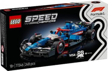 SPEED LEGO Speed Champions 77246 bolid F1 Visa Cash App RB VCARB 01