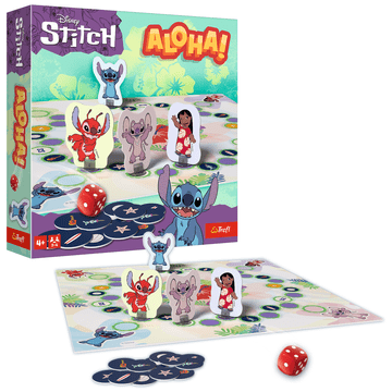 slomart TREFL GRY Družabna igra Lilo & Stitch Aloha!