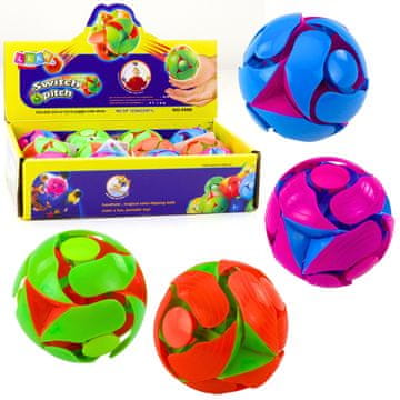 slomart LEAN TOYS Žoga, ki spreminja barvo, 6 cm