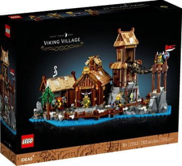 slomart LEGO Ideas 21343 Vasi Vikingov gradbene kocke