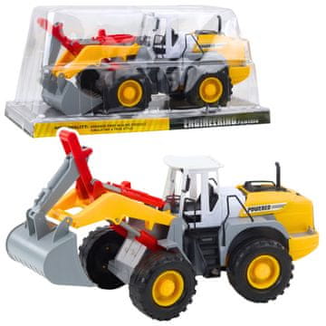 slomart LEAN TOYS gradbena mašina bager-utovarivač, premična žlica