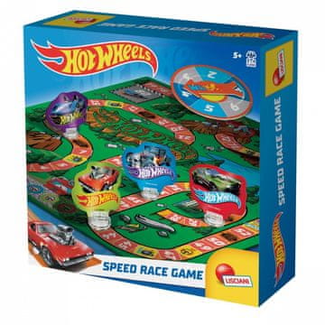 slomart LISCIANI Hot Wheels - Družabna igra dirkanje