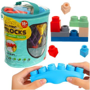 slomart ISO TRADE Set 30 gumijastih senzoričnih kock