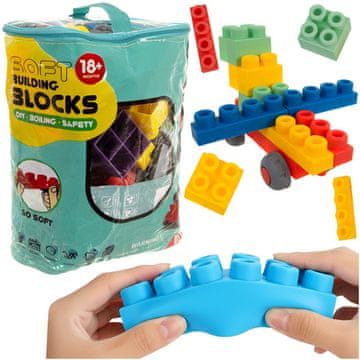 slomart ISO TRADE Set 80 gumijastih senzoričnih kock