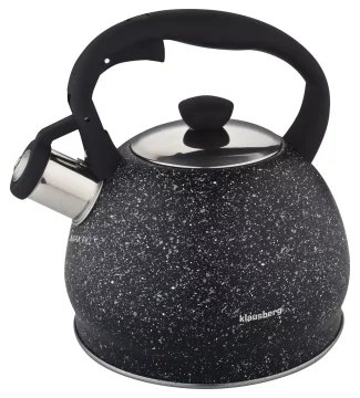 slomart Tradicijski čajnik KLAUSBERG 2L, črn marmor