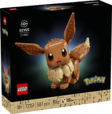 Pokémon LEGO Pokémon 72151 Eevee, 587 kosov