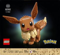 Pokémon LEGO Pokémon 72151 Eevee, 587 kosov