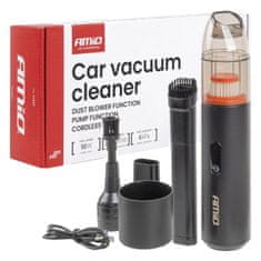 AMIO Brezžični sesalnik za avto s funkcijo pihalnika in sesalne črpalke 6 kPa 50 W 150 ml (baterija) amio-04888