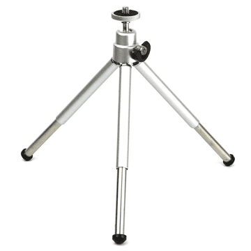 slomart ATL Mini stativ za fotoaparat srebrn
