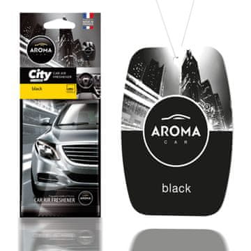 slomart Osvežilnik zraka AROMA CAR City Card, black