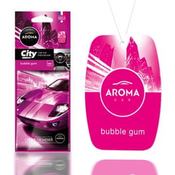 slomart Osvežilnik zraka AROMA CAR City Card, bubble gum