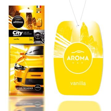 slomart Osvežilnik zraka AROMA CAR City Card, vanilia