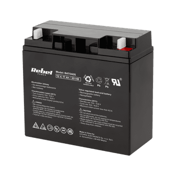 slomart Rebel Gel akumulator 12V, 17Ah