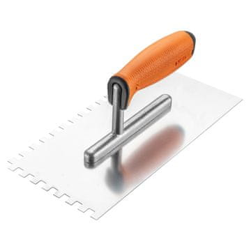 slomart NEO TOOLS Zobčasta gladilka 270x128 mm, zoba 8 mm, dvokomponentni ročaj