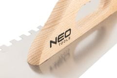 slomart NEO TOOLS Ravna gladilka 380x128 mm, lesen ročaj