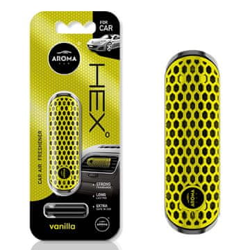 slomart AROMA CAR Osvežilec zraka HEX, polimerni, vanilija