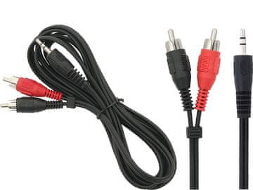 slomart Avdio kabel Blow 3.5mm stereo (2x RCA) 1.5m