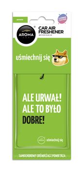 slomart AROMA CAR osvežilec zraka 'Lets Smile' POMELO