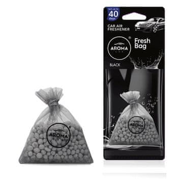 slomart AROMA CAR Osvežilec zraka Fresh Bag Black - keramični