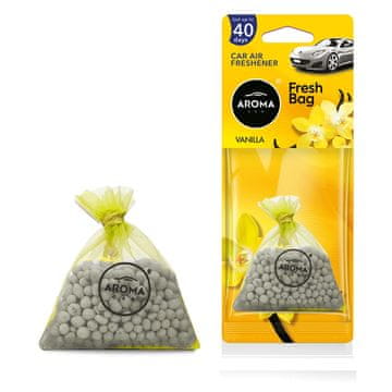 slomart AROMA CAR Osvežilec zraka Fresh Bag Vanilla - keramični