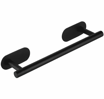 slomart ATL AG945A Obešalnik za brisače, 40 cm, črn