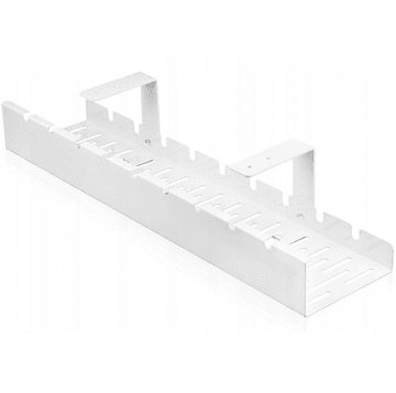 slomart ATL DA263A Organizator kablov pod mizo, bel
