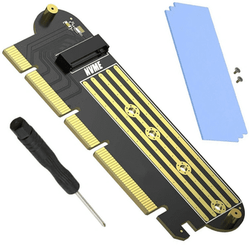 slomart ATL AK342 Adapter PCI-E x16 na M.2 NVMe, SSD