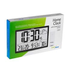 slomart GreenBlue GB218 Zidni LCD sat s velikim zaslonom, temperatura, datum