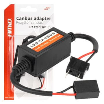 slomart AMiO H7 LED Canbus uporovnik 3W 120ohm