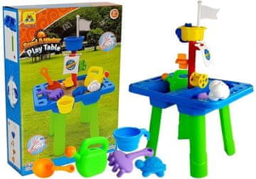 slomart Mizica - peskovnik LEAN TOYS s pripomočki