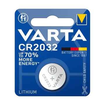 Bateria Varta CR2032 baterija (lična), 1 kos.
