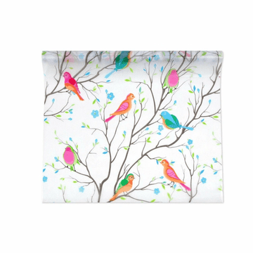 FOLIA ATL DA658B Okenska folija 200x60cm, motiv ptic