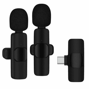 slomart ATL DA704 Brezžični mikrofonski set za ovratnik (2 kosa, USB-C)