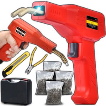 slomart RTO ER1207 Aparat za varjenje plastike z 1200 sponkami, velik komplet
