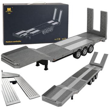 slomart HUINA Prikolica za Scania 770S 1:18, siva