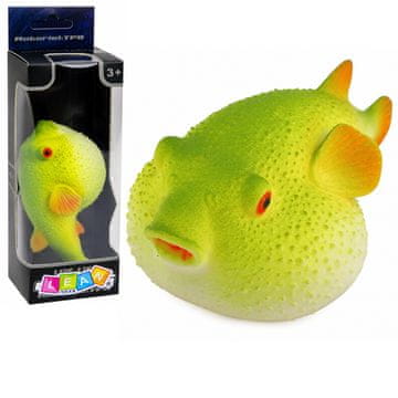 slomart Gumijasta riba napihovalka LEAN TOYS, realistična, morska riba, 12 cm
